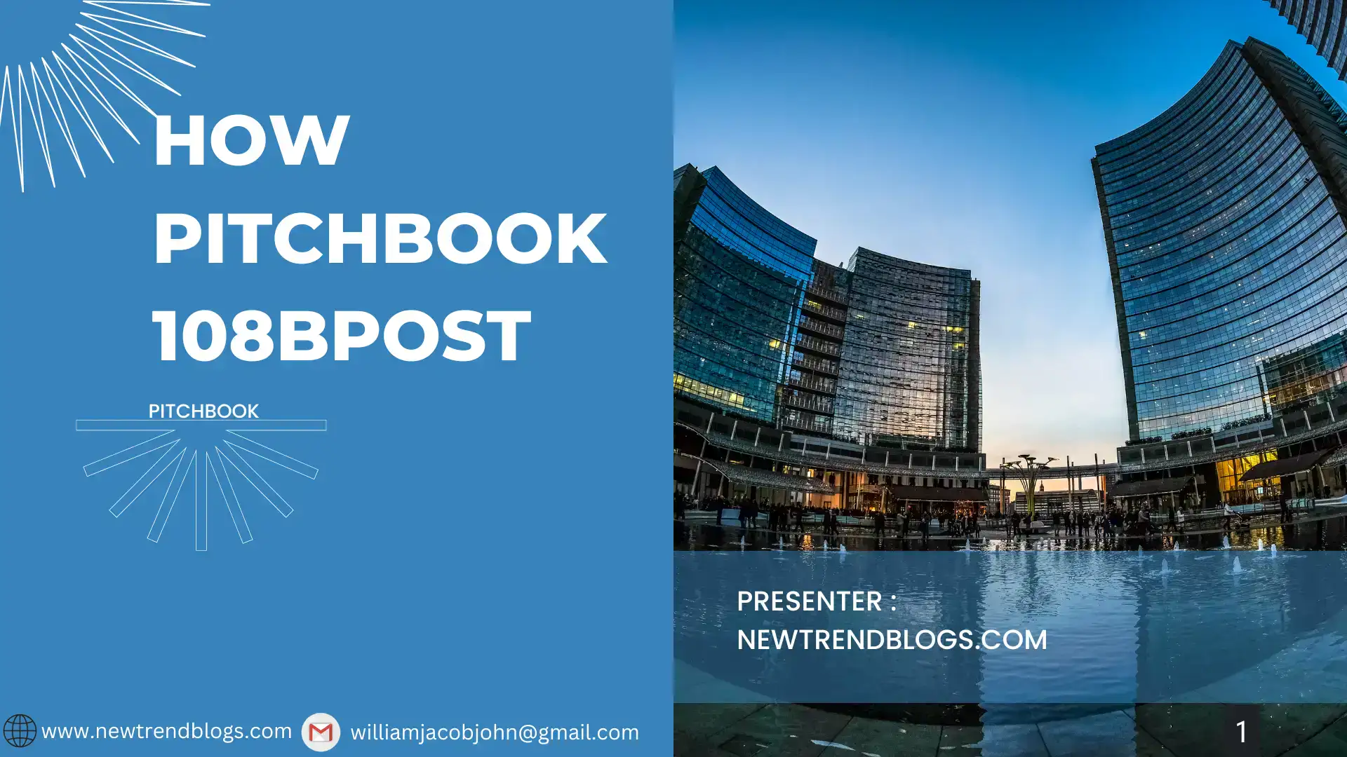 how pitchbook 108bpost