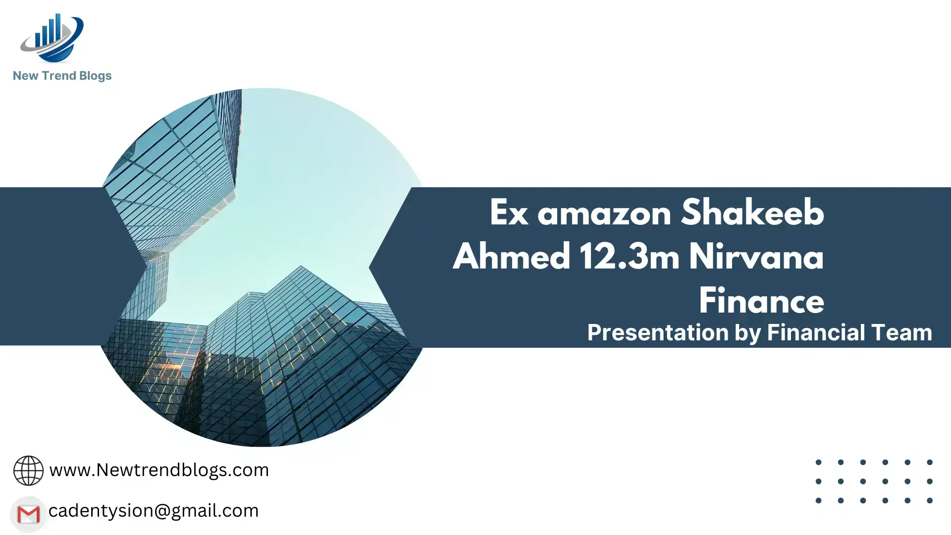 examazon shakeeb ahmed 12.3m nirvana finance